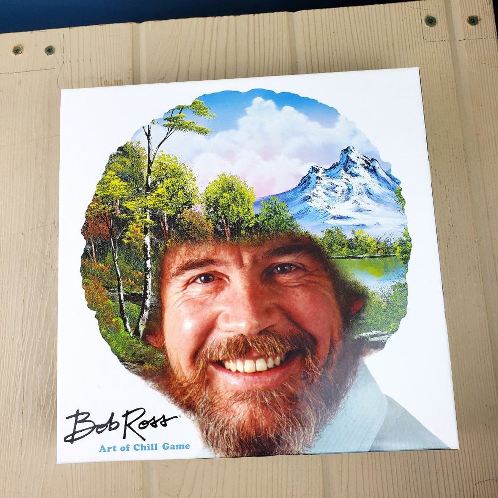 Bob Ross Art of Chill Game NWT